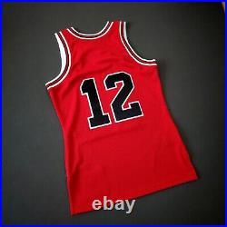 100% Authentic Michael Jordan Mitchell Ness 1990 12 Bulls Jersey Size 36 S Mens