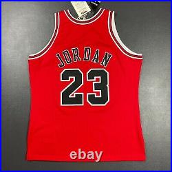 100% Authentic Michael Jordan Mitchell Ness 97 98 Bulls Jersey Size 48 XL Mens