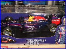 118 Daniel Ricciardo Red Bull RB10 Signed with COA LTD Edition of 100 NEW