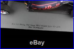 118 Max Verstappen Red Bull Tag Heuer RB12 2016 Spanish GP Winner #33 Formula 1