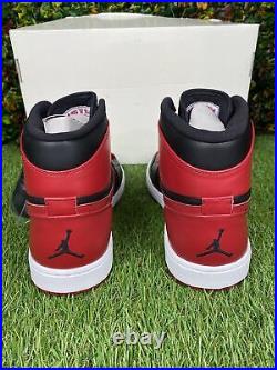 11.5 Nike Air Jordan 1 High Retro 2009 DMP Bred Chicago Bulls Pack 332550-061