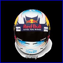 1/5 2017 Daniel Ricciardo Replica Mini Arai Helmet Red Bull Racing Carsale Spark