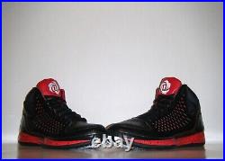 2012 Adidas D Rose 3 NBA 2K Chicago Bulls SAMPLE Sz. 10.5 Red Black PE G48788