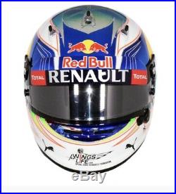 2016 Race Worn Daniel Ricciardo Red Bull F1 Race Media Helmet. Rare