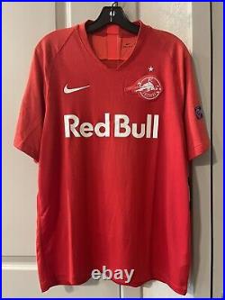 2019-20 Nike FC Red Bull Salzburg ERLING HAALAND #30 UEFA Home Shirt Jersey Sz L