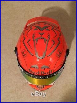2019 Max Verstappen Belgium GP 1/2 Helmet Red Bull F1 Spa Limited Edition