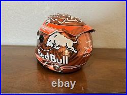 2021 World Champion Max Verstappen Belgium Spa 12 Scale Red Bull F1 Helmet