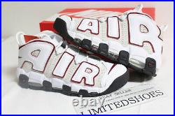 2022 Nike Air More Uptempo'96 Bulls White Team Red Summit Grey FB1380-100 Men