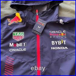 2023 2024 Red Bull Racing Team Zip-Up Jacket Parka Hoodie Shirt Hat Redbull S M