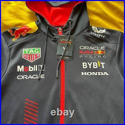 2023 Red Bull Racing Team Zip-Up Hoodie Jacket Jersey T-Shirt F1 Hat Cap