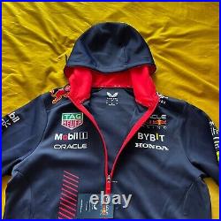 2023 Red Bull Racing Team Zip-Up Hoodie Jacket Jersey T-Shirt F1 Hat Cap