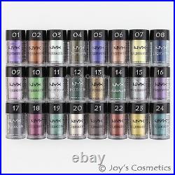 24 NYX Pigments Eyeshadow Powder PIG Full Set Joy's cosmetics