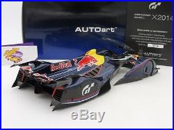 AUTOart 18118 # Gran Turismo Red Bull X2014 blau Sebastian Vettel 118 TOP