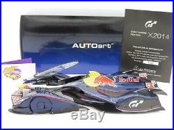 AUTOart 18118 # Gran Turismo Red Bull X2014 blau Sebastian Vettel 118 TOP