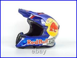 Adult Full Face Helmet ATV BMX MX Dirt Bike Red Bull Blue Motocross Racing Sport