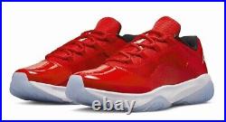 Air Jordan 11 CMFT Low Q54 Chili Red DQ0874-600 Men's Sneakers Rare Shoes