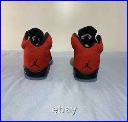 Air Jordan 5 Retro Raging Bull Red (2021) (GS) Size 6.5y 440888-600