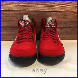 Air Jordan 5 Retro Raging Bull Red (2021) Men's Basketball Sneakers 440888-600