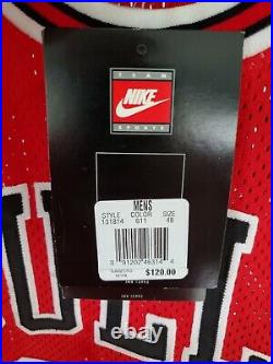 Authentic Nike 1997-98 Chicago Bulls Michael Jordan Red Jersey Size 48 XL Rare