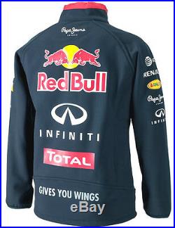 Authentic Pepe Jeans Infiniti Red Bull Racing F1 Team 2014 Kids Softshell Jacket
