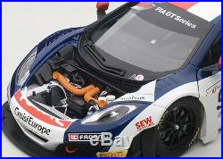 Autoart 81342 118 Mclaren 12c Gt3 Red Bull S. Loeb/a. Parente #9 Supercar
