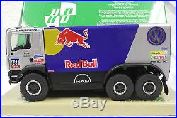 Avant 50408 Man Red Bull Dakar 6 Wheel Drive Truck New 1/32 Slot Car