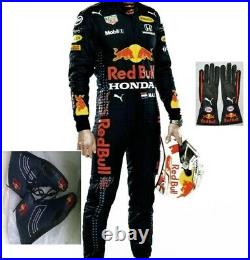 BIG DEAL RED BULL Go KART RACING LEVEL 2 APPROVED SUIT WITH SHOES, GLOVES FREE