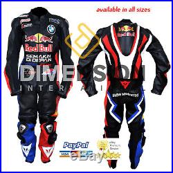 BMW REDBULL Motorbike Leather Suit Motorcycle Leather Suit Racing suit