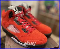 BRAND NEW Nike Air Jordan 5 Retro Raging Bull Red (2021) Size 13 DD0587-600