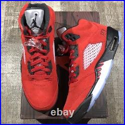 Brand New Air Jordan 5 Retro Raging Bull Red 2021 Size 13 Men's DD0587-600