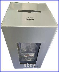 Brand New Mega Rare Red Bull Energy Drink Mini Gas Pump Counter Fridge Cooler