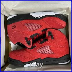 Brand New Nike Air Jordan 5 Retro PS Size 13c Red Toro Raging Bull 440889-600