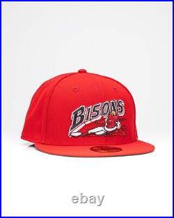 Burdeens Chicago X Vftv Exclusive New Era Bisons Benny The Bull Fitted 7 1/8