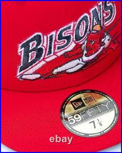Burdeens Chicago X Vftv Exclusive New Era Bisons Benny The Bull Fitted 7 1/8
