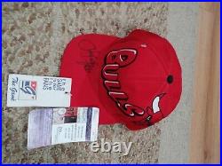 Chicago bulls the game luc longley signature hat