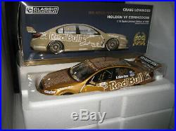 Classic 1/18 V8 Supercars 100 Atcc Wins Gold Holden Vf Commodore Craig Lowndes