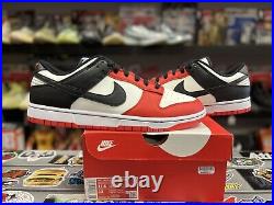 DS New NBA x Nike Dunk Low EMB 75th Anniversary Bulls Size 11.5 Authentic VTG OG