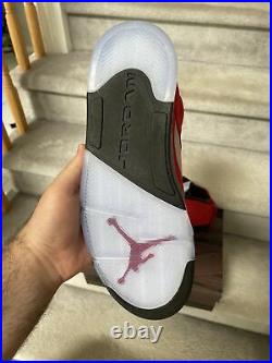 DS Nike Air Jordan 5 V Raging Bull Toro Bravo Red 2021 Mens Size 10.5