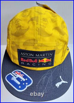 Daniel RICCIARDO, ASTON MARTIN RED BULL RACING Australian Edition Cap, SIGNED