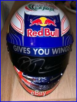 Daniel Ricciardo (Australia) signed Red Bull 12 Helmet + COA (signed visor)