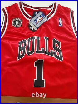 Derrick Rose autographed MVP 2011 Bulls Red Jersey With Rose Hologram