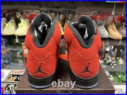 Ds Air Jordan Retro 5 Raging Bull Size 9 Authentuc Rare Vintage VTG 2021 Red MJ