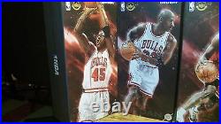 Enterbay Michael Jordan 1/6 scale 45 23 Black Red White Chicago Bulls Jersey NEW