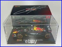 F1 2022 Red Bull Rb18 Signed Sergio Perez Model Car Photo Proof Checo Formula 1