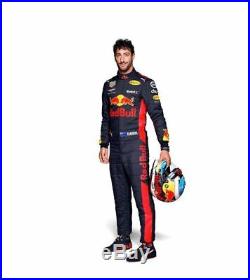 F1 Daniel Ricciardo Red Bull Printed Suit Go Kart/karting Race/Racing Suit