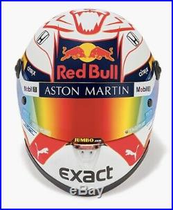 F1 Max Verstappen Mini Helmet 12 Red Bull Racing Honda 2019 Schuberth