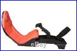 F1 Racing style style Play seat, Redbull black, Playstation, XBOX, PC