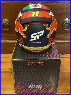 F1 Sergio Perez 2021 Red Bull Racing Honda Mini Helmet 12 New