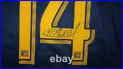 HENRY #14 NEW YORK RED BULLS Official Away Player SIGNED Soccer Jersey XL 2013
