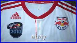 HENRY #14 NEW YORK RED BULLS Official Home Player Soccer Jersey XL 2010